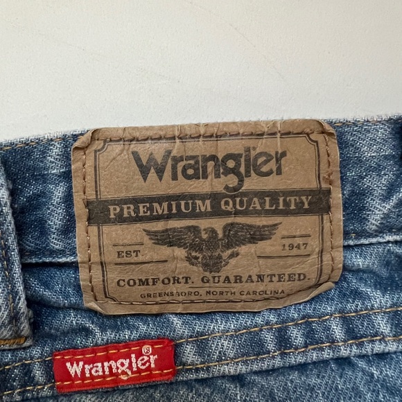 Wrangler Men's Denim Jeans Blue Size  36 x 28 - Picture 4 of 10